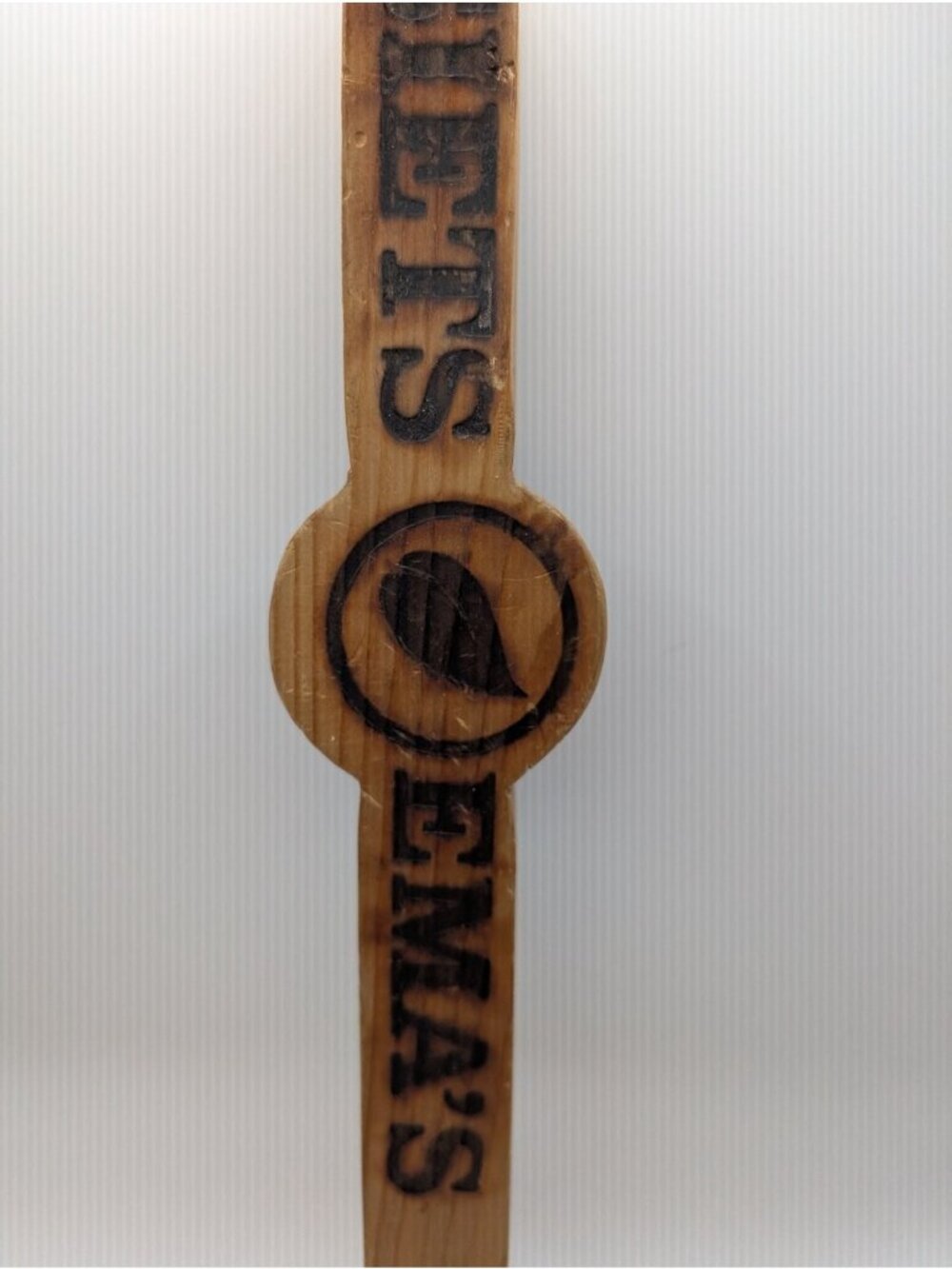 SIETSEMA'S Tap Handle Natural Wood Beer Kegerator RARE Grand Rapids Michigan - Picture 3 of 8